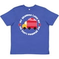 thumbnail image 3 of Inktastic Grandma Loves Me Valentine Truck Kids Youth T-Shirt, 3 of 5