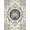 Navy Blue Cream Ivory, Pattern 7, variant on Design&I 8'x10' Washable Area Rug Chinoiserie Floral Birds Vintage Garden With Scrolling Vine Border for Living Room, Family Extra Large Skid-Resistant Low Profile