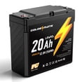 thumbnail image 1 of Batería LiFePO4 GOLDENMATE 12V 20Ah IP67 impermeable, 1 of 9