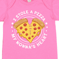 thumbnail image 4 of Inktastic I Stole a Pizza My Nonna's Heart Boys or Girls Baby Bodysuit, 4 of 5