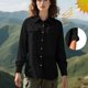 thumbnail image 4 of HongQid Women's UPF 50 Long Sleeve Sun Protection Shirts Fishing Hiking Outdoor, 4 of 8