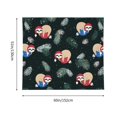 thumbnail image 5 of Daiia Baby Sloths Sleeping Pattern Tapestry 60x51 Inches Wall Hanging Tapestry Artistic Wall Hanging Bedroom Wall Decor Living Room Tapestry Dorm Room Decor, 5 of 9