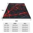 thumbnail image 3 of Salouo Cyberpunk Cityscape Lights Print Bed Blankets,Flannel Blanket Comfortable Air Conditioning Blanket Lightweight Blanket for Sofa Bed Travel & Couch -80"x60", 3 of 8