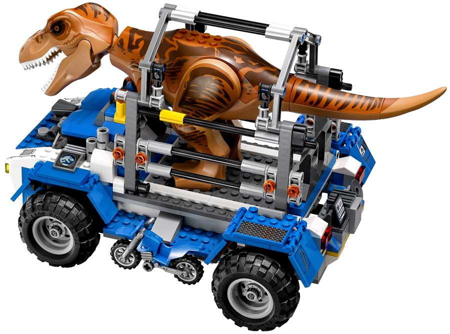 Pre-Owned Jurassic World T. Rex Tracker Set LEGO 75918