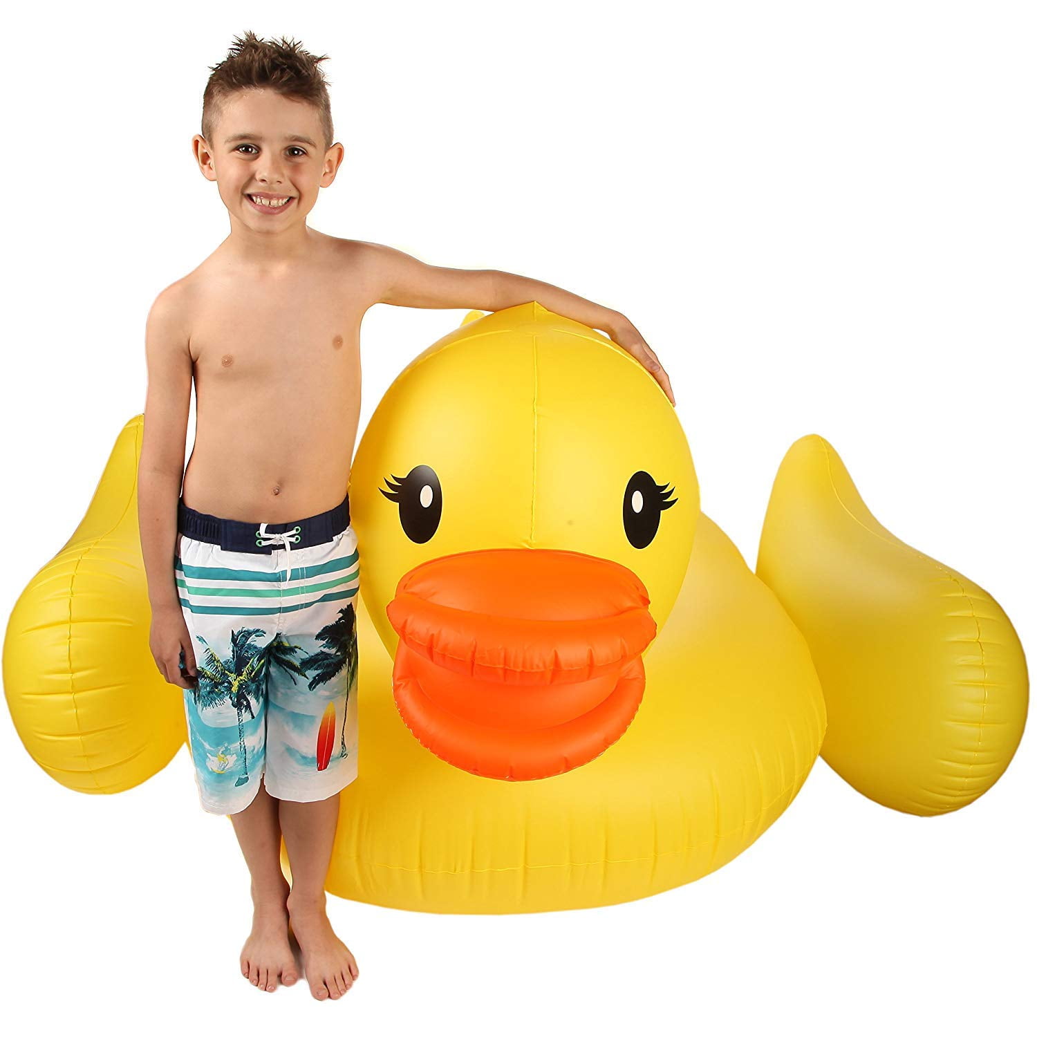 Inflatable Duck Float And Pool Raft Huge 80 Rubber Duck Pool Float Inflatable