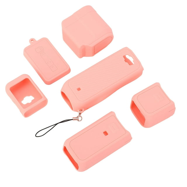 Pocket Camera Silicone Protective Case, Soft Accurate Hole Position Handheld Camera Protective Cover with Anti Loss Strap, for OSMO Pocket 3