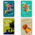thumbnail image 2 of Placa Metal Vintage Con Lenguaje Deportivo Arte Pintura Hierro Rectangular 20x30cm 4 Uds., 2 of 9