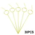 thumbnail image 2 of Straws Disposable Plastic, Hwkond 30 Pcs Plastic Straws Reusable Drinking Straws Straws Plastic Straws Plastic Reusable Straws For Kids Reusable Straws Hard Plastic Straws Party Straws, 2 of 5