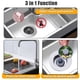 thumbnail image 3 of Colador de desagüe para fregadero de cocina Anlige, de latón, 3 en 1, desplegable, 9 cm, 3 of 6
