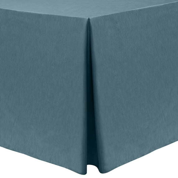 Ultimate Textile Fitted Tablecloth - Shirred Pleat Table Skirt