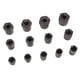 thumbnail image 3 of Juego profesional de extractores de tornillos dañados de acero al cromo molibdeno, 13 Uds., con caja de almacenamiento, 3 of 8