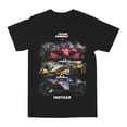 thumbnail image 1 of IndyCar Penske Collage Black Medium T-Shirt, 1 of 3
