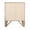 Cherry, variant on Home Furniture Modern Marilla 3-Drawer White Nightstand (28"H X 17"W X 23"D)