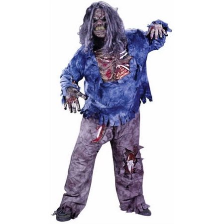 Fun World - Men's Zombie Costume - Plus Size