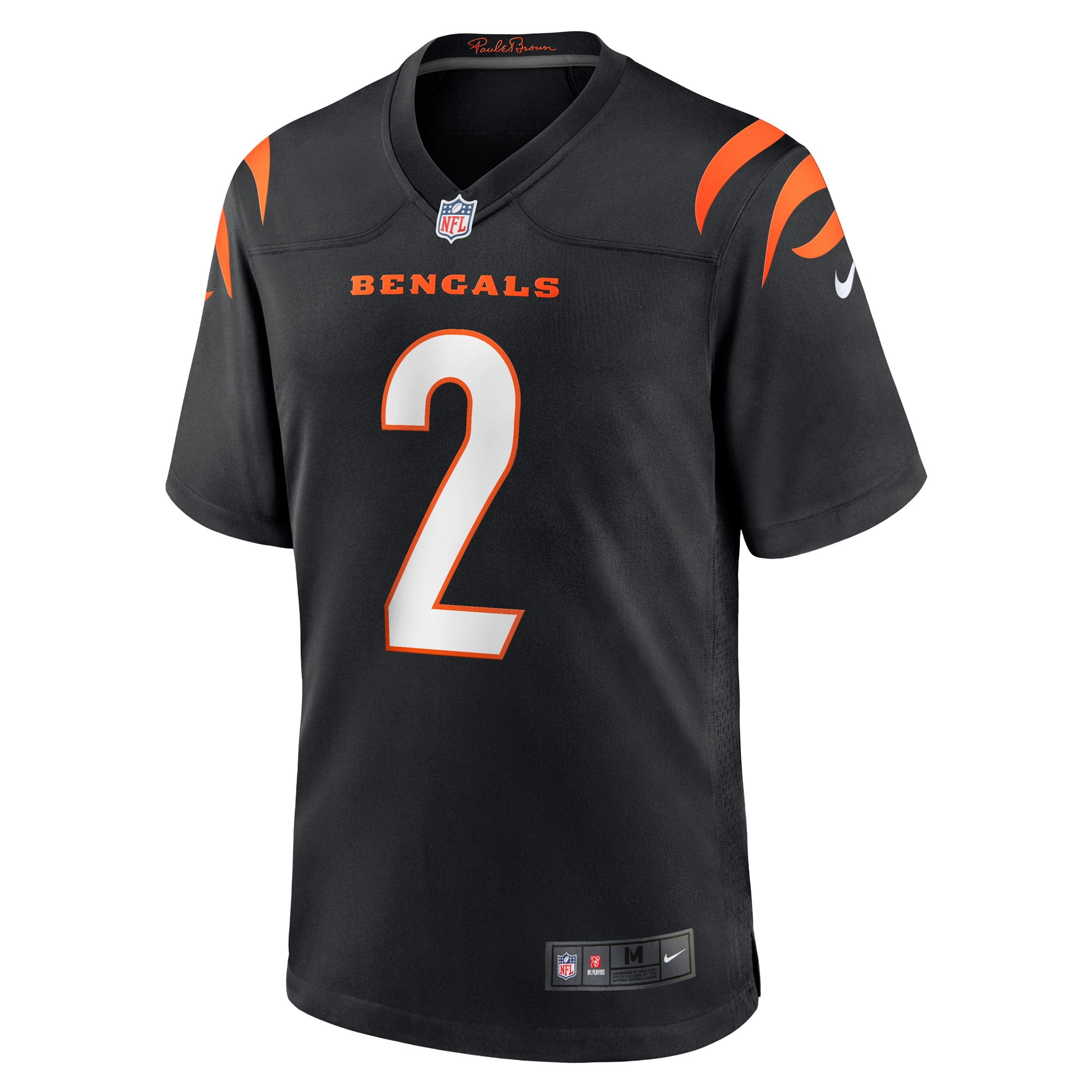 Black 2024 bengals jersey