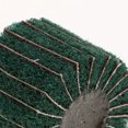 thumbnail image 4 of 6mm Vástago 25mm-50mm Interleaf Rueda de Lijar Fibra Cabezal de Esmerilado Cabezal de Limpieza Pulido Muela de Pulido para Metal - 60 × 50 × 6 mm con grano 60 × 50 × 6 mm con grano verde Baoblaze Rueda de pulido de fibra de nylon, 4 of 8