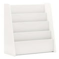 thumbnail image 1 of Costway 4-tier Kids Wooden Bookshelf Toddlers Book Rack with Deep Shelves White, 1 of 10