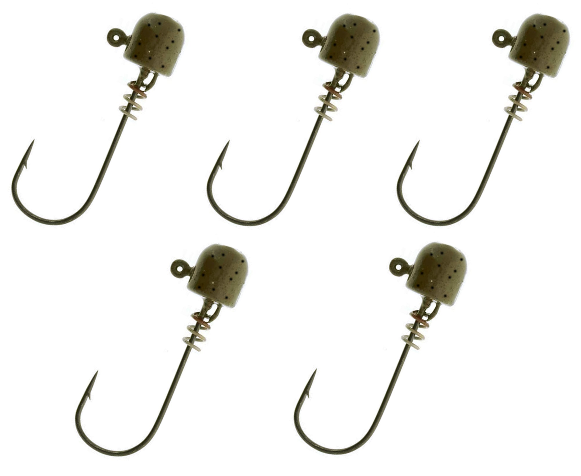 Reaction Tackle Tungsten Screw Lock Jig Heads (5-Pack) - image 4 of 5