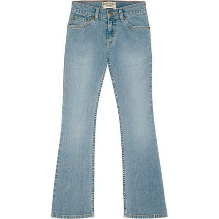 Levi Strauss Signature - Girl's Mid-Rise Bootcut Jeans