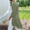 thumbnail image 4 of MOJOGO Men's Beachwear Robe Open Front Cardigan Half Sleeve Mesh Coverups with Fringe Lightweight Vacation Outfits 3XL, 4 of 5