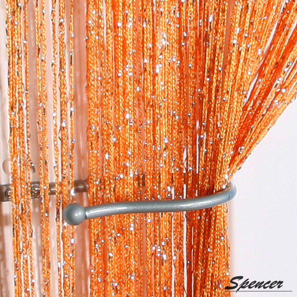 Spencer 1x2m Door String Curtain Drops Beads Wall Panel Fringe