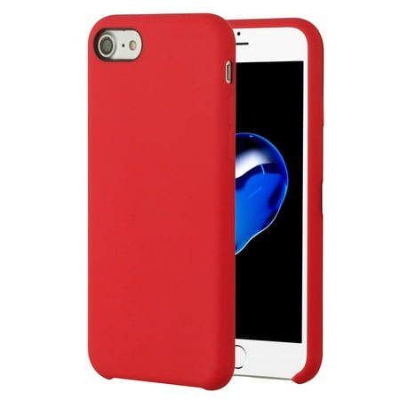 custodia silicone apple iphone 7 red custodia silicone apple iphone 7 red