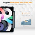 thumbnail image 4 of Fintie Swivel Case for iPad Air 5th Generation (2022) / iPad Air 4th Generation (2020) 10.9 Inch with Pencil Holder - 360 Degree Rotating Stand Cover with Auto Sleep/Wake, 4 of 7