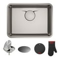 thumbnail image 1 of Kraus Dex Series 25 Inch Undermount Single Bowl Stainless Steel Kitchen Sink, 1 of 5