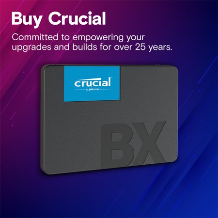期間限定セール！Crucial クルーシャル SSD 240GB BX500 SATA 6.0Gb/s 内蔵2.5インチ 7mm グローバルパッケージ 3年保証 翌日配達送料無料 並行輸入品