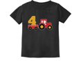 thumbnail image 1 of Tstars Boys Unisex 4th Birthday Gift Construction Tshirt Birthday Gift for 4 Year Old Birthday Gift for Boys Birthday Party B Day Toddler Infant Kids T Shirt, 1 of 6