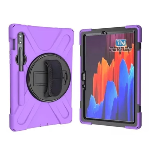Funda de uso rudo para Samsung Galaxy Tab S10 FE de 10.9 " case resistente a caidas con correa