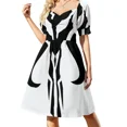 thumbnail image 1 of Vestido de manga corta de mitosaurio, vestidos de verano para mujer, vestido de verano para mujer, ropa femenina, vestido para mujer, 1 of 7