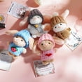 thumbnail image 4 of Handmade Mini Bunny Hug Cute Easter Gift, Mini Bunny Hugs in Box, Soft Plush Bunny Stuffed Animal, Easter Basket Stuffers with Inspirational Card, 4 of 8