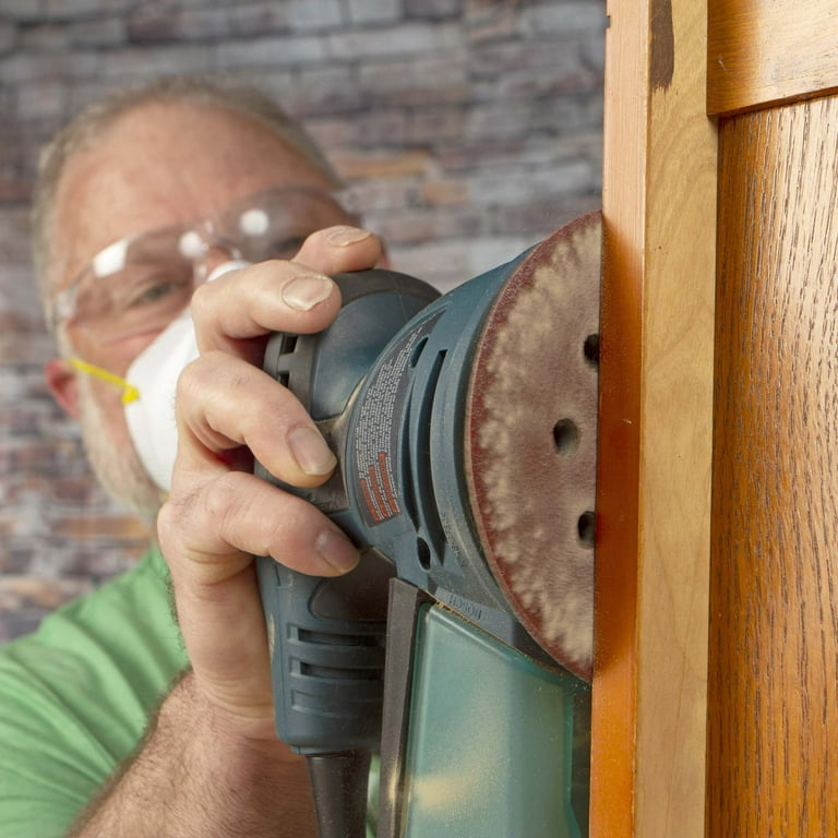 いと　no5 Gator 5-Inch 8-Hole Red Resin Hook and Loop Sanding Disc