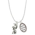 thumbnail image 1 of Delight Jewelry Silvertone Unicorn Best Mom Ever Charm Necklace, 1 of 4