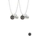thumbnail image 2 of Delight Jewelry Silvertone Nurse Caduceus Seal - LVN Mother & Daughter Heart Necklaces (Set of 2), 19"+2", 2 of 4