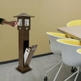 thumbnail image 3 of Standing Ashtray Cigarette Bin, Cigarette Butt Disposal with Inner Bucket, 3 of 10