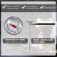 thumbnail image 3 of 6 Pcs Stainless Steel Kitchen Thermometer Food Thermometer, 3 of 5