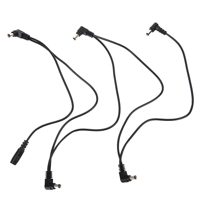 Power Cable Guitar,5 Way Electrode Daisy Way Guitar Cable Power Cord Guitar Exceptional Reliability