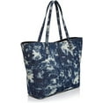 thumbnail image 2 of Rebecca Minkoff Unlined Medium Tie Dye Denim Tote Bag, 2 of 3