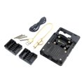 thumbnail image 1 of Soporte de navegación para motocicleta, soporte negro con carga USB para teléfono móvil F900R F800Gs F700Gs S1000Xr, 1 of 5