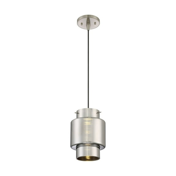 62/888-Nuvo Lighting-Del-12W 1 LED Mini-Pendant-6.75 Inches Wide by 9.25 Inches High -Traditional Installation