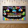 thumbnail image 4 of Colorful Design Preschool Graduation Banner Educational Theme for Kids Graduation Party School Event Classroom Decoration, 4 of 8