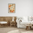 thumbnail image 2 of Hello Fall Cozy Autumn Items Holiday Graphic Art Black Framed Art Print Wall Art, 2 of 7