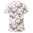thumbnail image 5 of Womens Country Graphic Tees Vintage Trendy Women Blouses for Work Short Sleeve Women Clothing Tops, 5 of 5