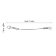 thumbnail image 2 of OUNONA 1Pcs Tailgate Cable Galvanized Steel Wire Rope For 500 700 Diy Installation, 2 of 8