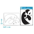 NCAA Iowa Hawkeyes Collegiate Hawkeye Mini Stencil Kit - Walmart.com