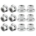 thumbnail image 1 of 6 Pares de Tuercas de Eje de de material acero M10, Tuercas de Tornillo, Accesorios de Hardware de Carretera, Reemplazos, 1 of 8