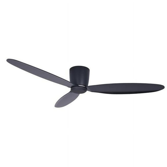 52 in. Radar DC Ceiling Fan, Matte Black
