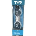 thumbnail image 2 of TYR Adult Fit Vesi Non-Mirrored Swim Goggle - Smoke/White, 2 of 5